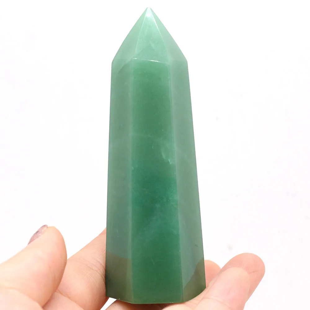 yachu Natural Stone Prismatic Creative Home Decoration For Making DIY Trendy Accessories Jewelry Gifts 30x95mm