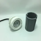 Съемный источник светильник COB прожсветильник для бассейна 7 Вт 12 В постоянного тока MR 16 с регулируемой яркостью для бассейна из Стекловолокна чистый белый теплый белый