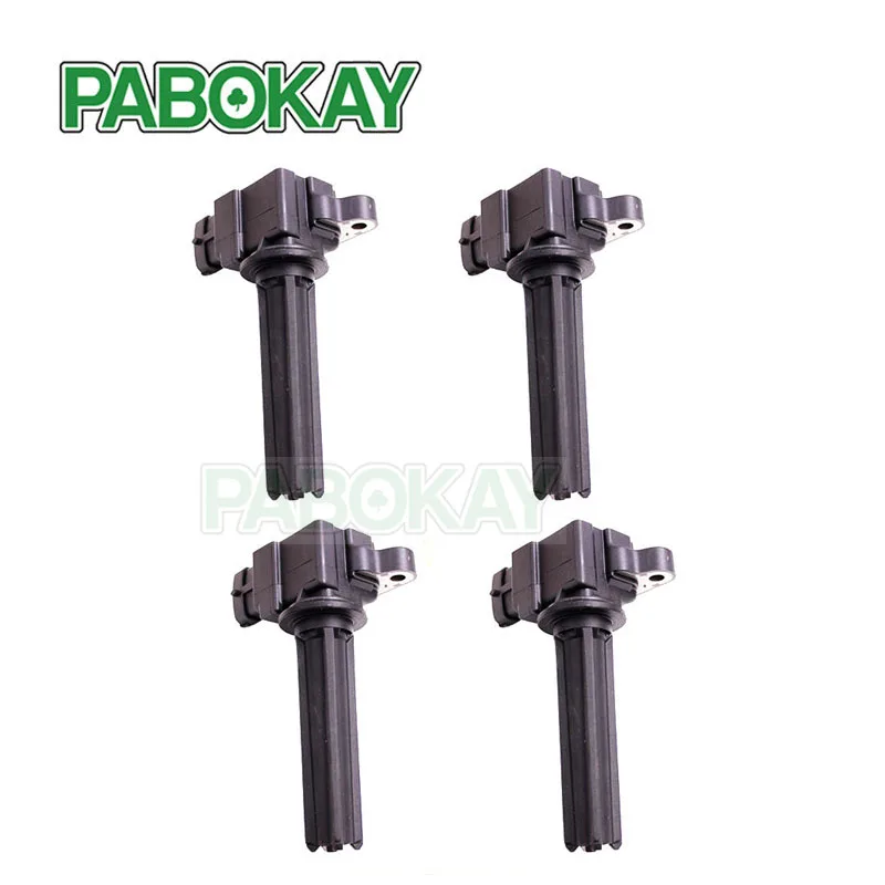 Набор 4 катушки зажигания для Saab 9-3 9-3X 2 0 UF526 UF-526 12787707 H6T60271 | Автомобили и мотоциклы