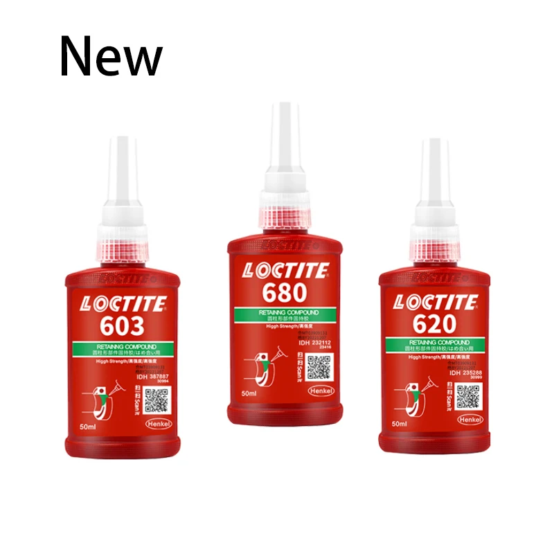 50 мл Новый обновленный Loctite 601 603 609 620 638 640 641 648 680 резьбовой резиновый