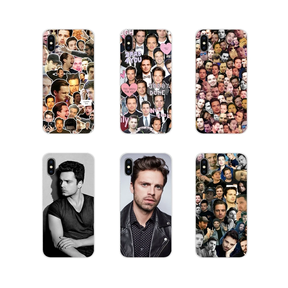 Себастьян коллаж Bucky Barnes для Samsung A10 A30 A40 A50 A60 A70 Galaxy S2 Note 2 3 Grand Core Prime чехол сотового