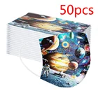 50 шт., одноразовые маски для лица из нетканого материала