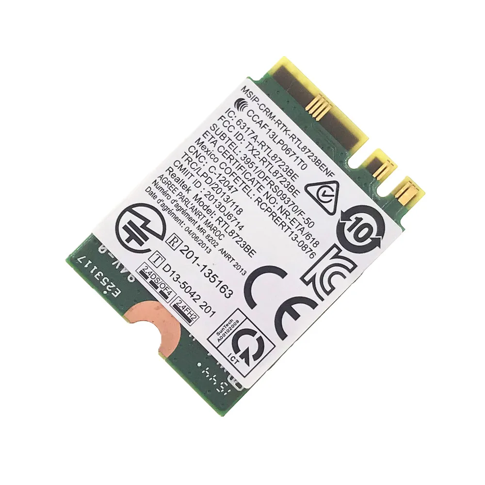 Realtek RTL8723BE NGFF  Wi-Fi Bluetooth 4, 0  Lenovo E450 E550 E455 E555 Y40 Y50 B40 FRU 04X6025