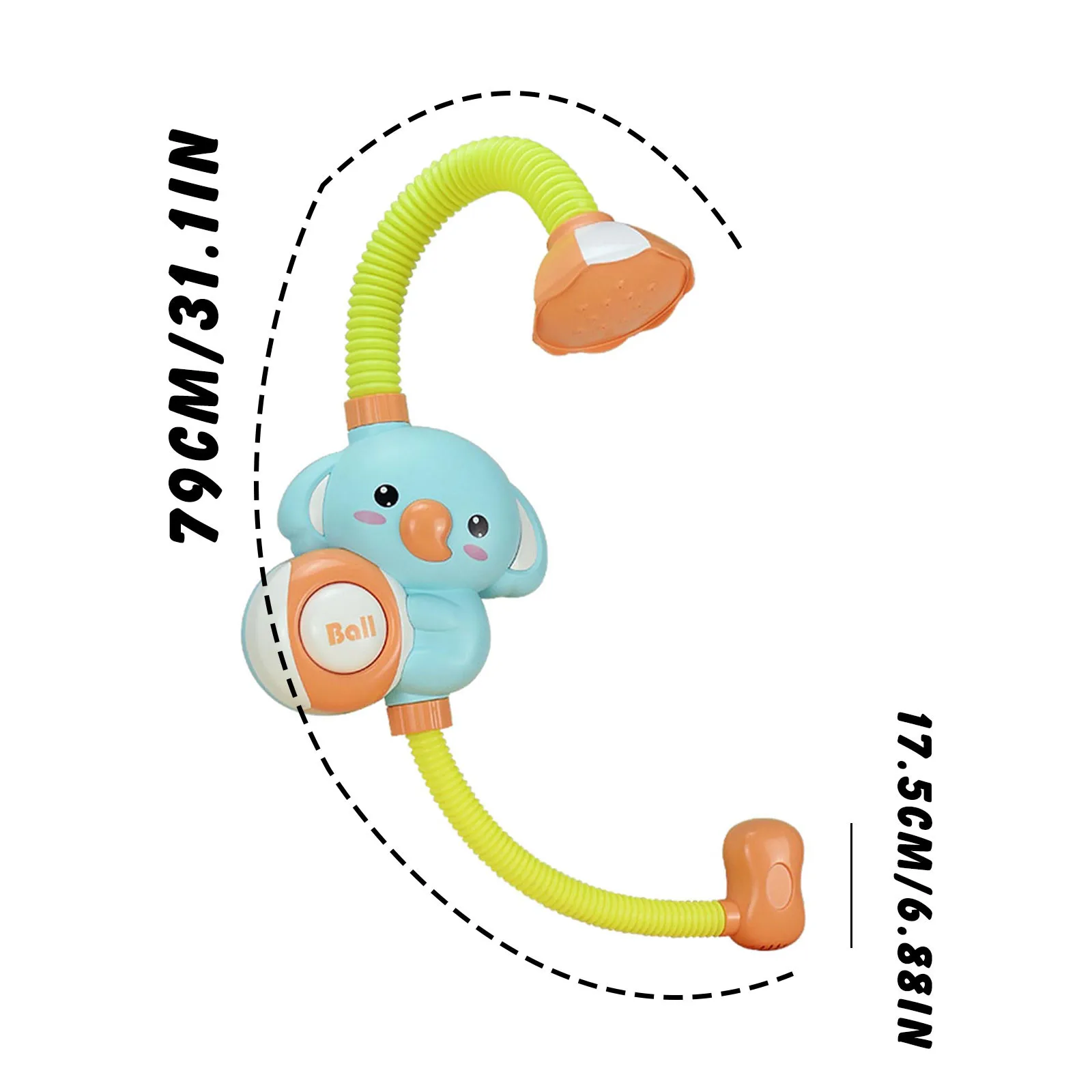 

Baby Bath Toy Baby Shower Toy Water Game Faucet Electric Shower Spray Children's Bathroom Bathtub Educational Play Game Toys#4