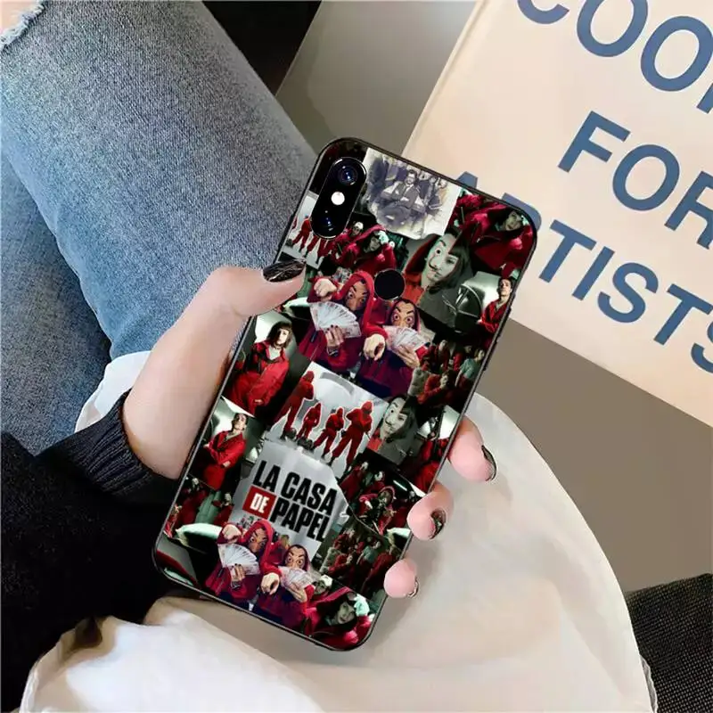 

La casa de papel Phone Case For Xiaomi Redmi note 7 8 9 t max3 s 10 pro lite