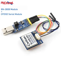 beitian bn 280b rs 232 gps glonass gnss module 4m flash 1pps 9600bps nmea 0183 with 6 in 1 cp2102 serial module usb to ttl