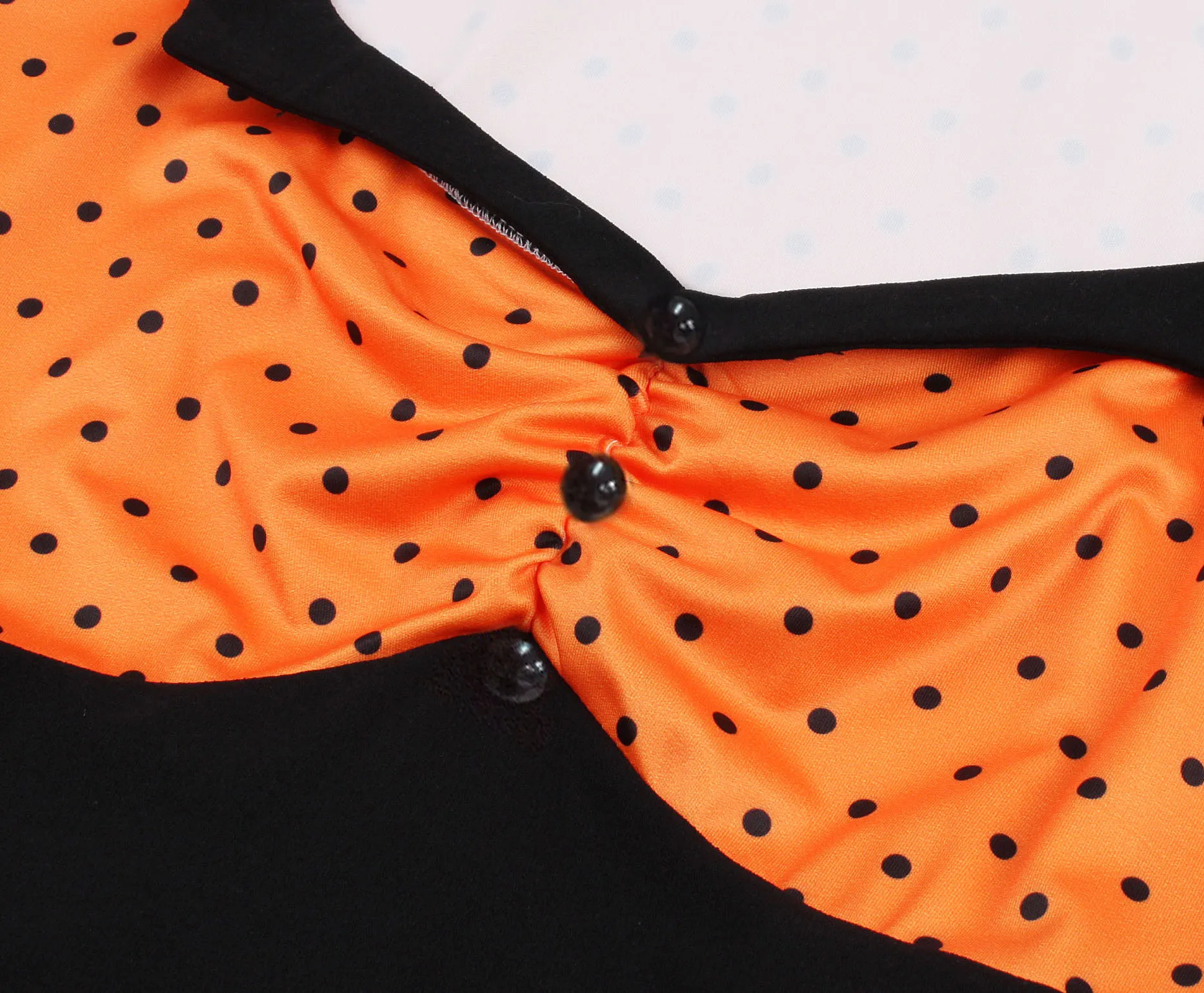 Женское винтажное платье в горошек с квадратным вырезом | Женская одежда