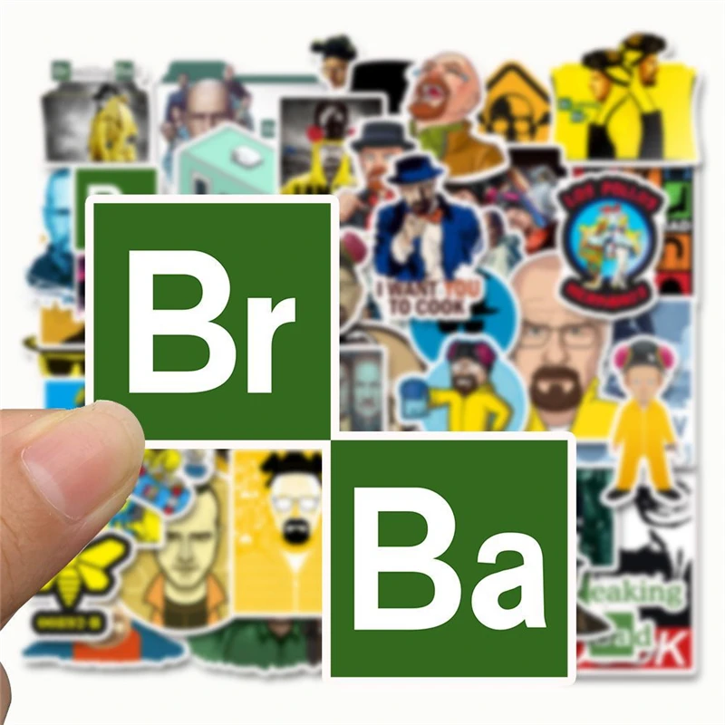 El Camino: A Breaking Bad Sticker Walter White Jesse Pinkman аксессуары для косплея водонепроницаемая ПВХ