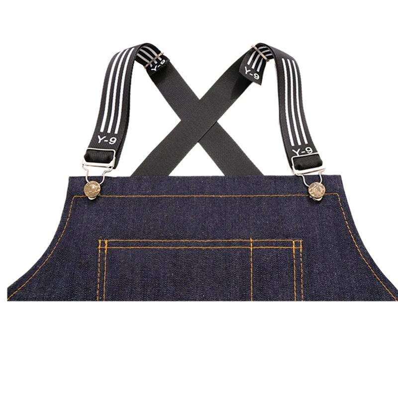 Фартук для повара бариста бармена парикмахерский фартук (синий) точность 3000 г/0 1 г