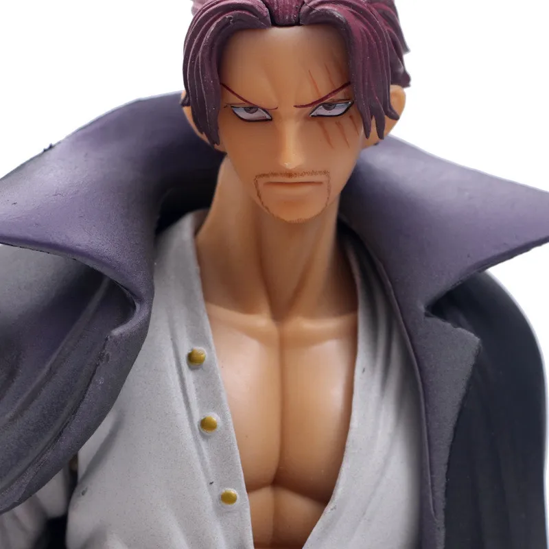 

Anime OP P.O.PDX Red Haired Pirates Shanks POP PVC Action Figure Collectible Model Toy Figurine Children Gift Doll 25cm