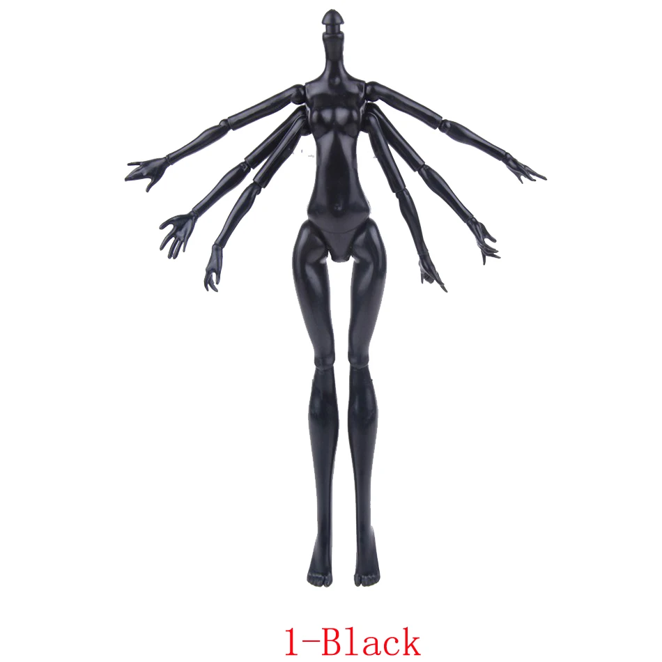 9 цветов DIY Обнаженная кукла тела для монстра высокого качества аксессуары куклы