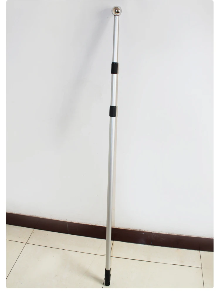 Телескопический большой 2 м ручной флагшток для групповой или командной