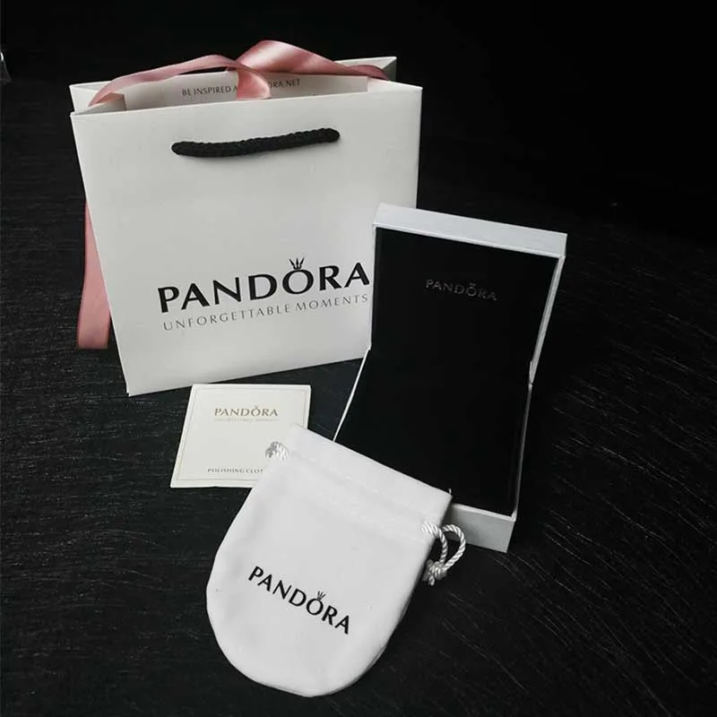 

Fashionable Pandora 925 Silver Charm Love Heart Clavicle Chain High Quality Necklace With Free Box