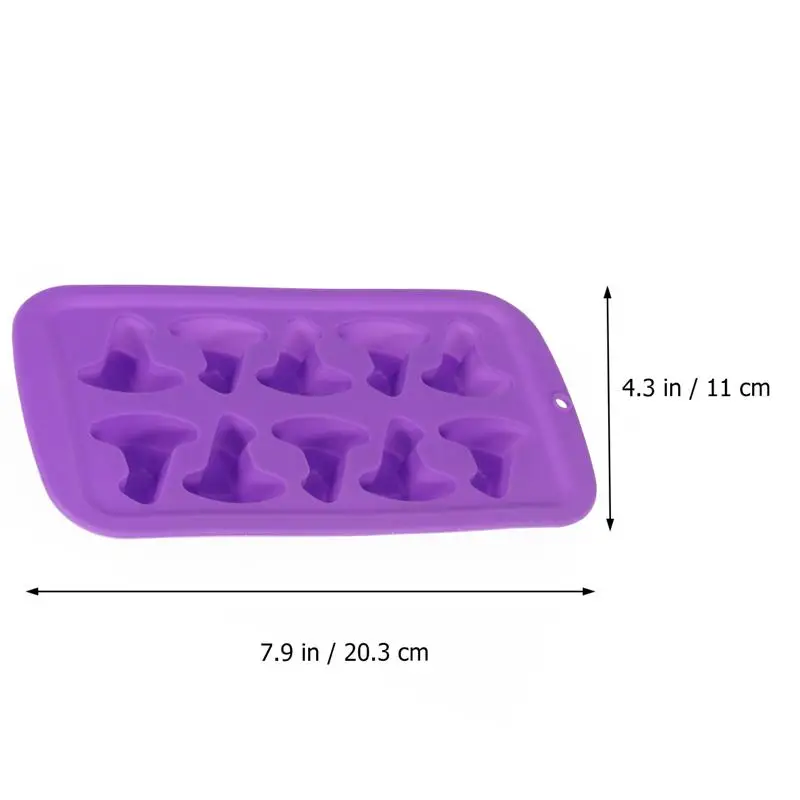 1 шт. силиконовые формы для кубиков льда торта мыла крема колдуньи шляпы лотки