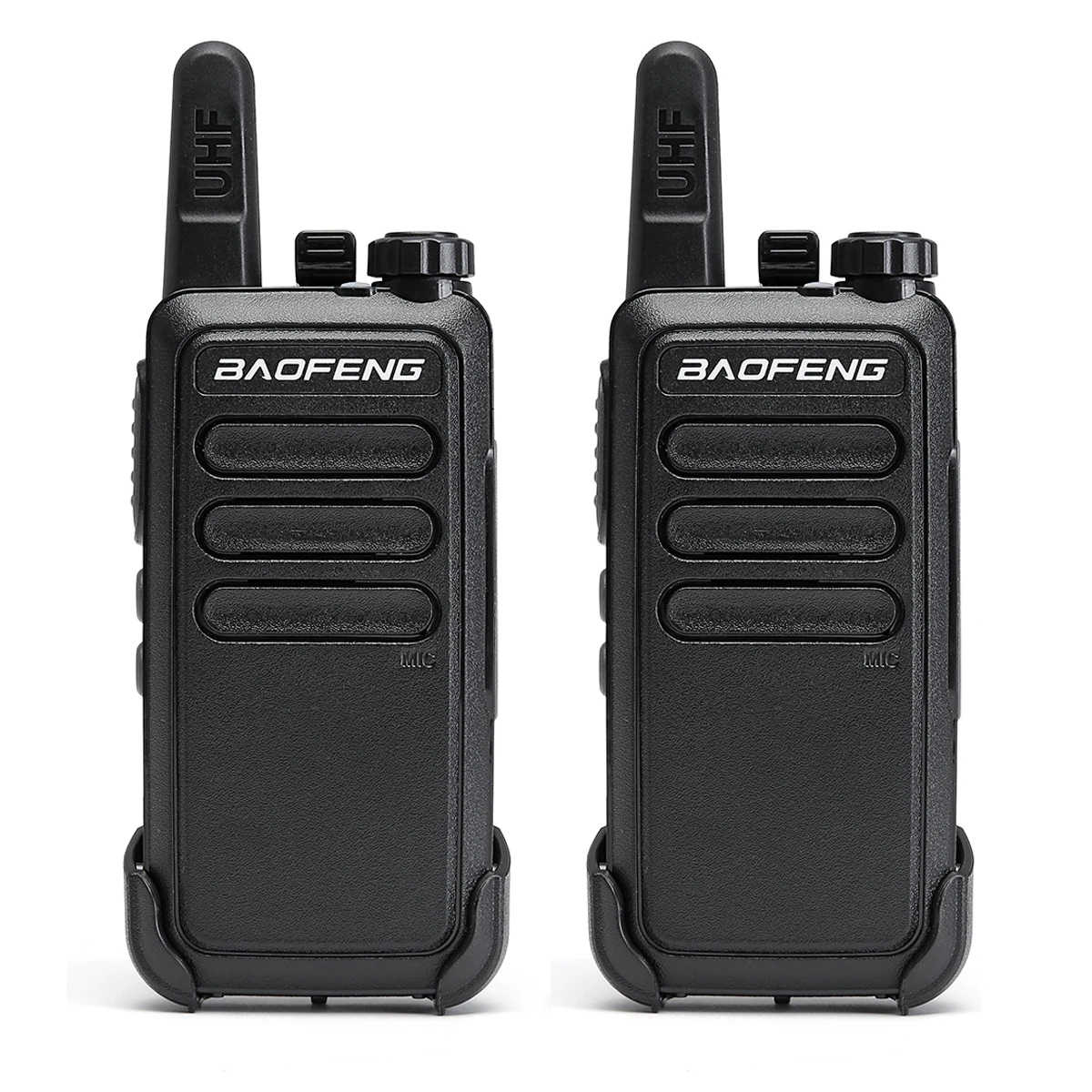 2 шт. Baofeng BF C9 портативная мини рация 400 470 МГц UHF VOX USB зарядка ручной двухсторонний