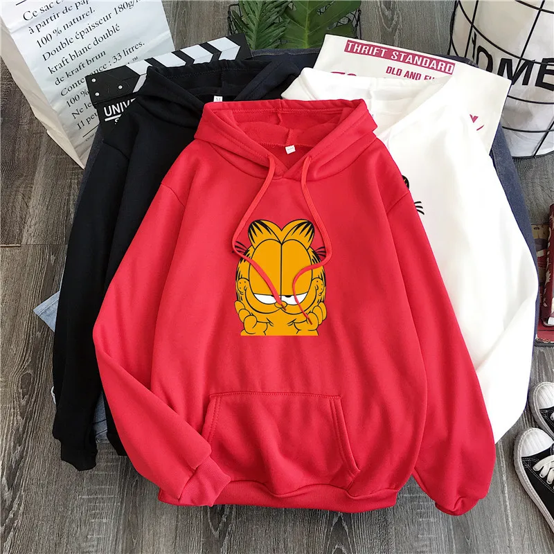 

Hot Cartoon cute boys girls Kpop Harajuku Pattern Oversize Fleece butter winter Loose Pocket Hoodie Winter Casual Women's Hooded