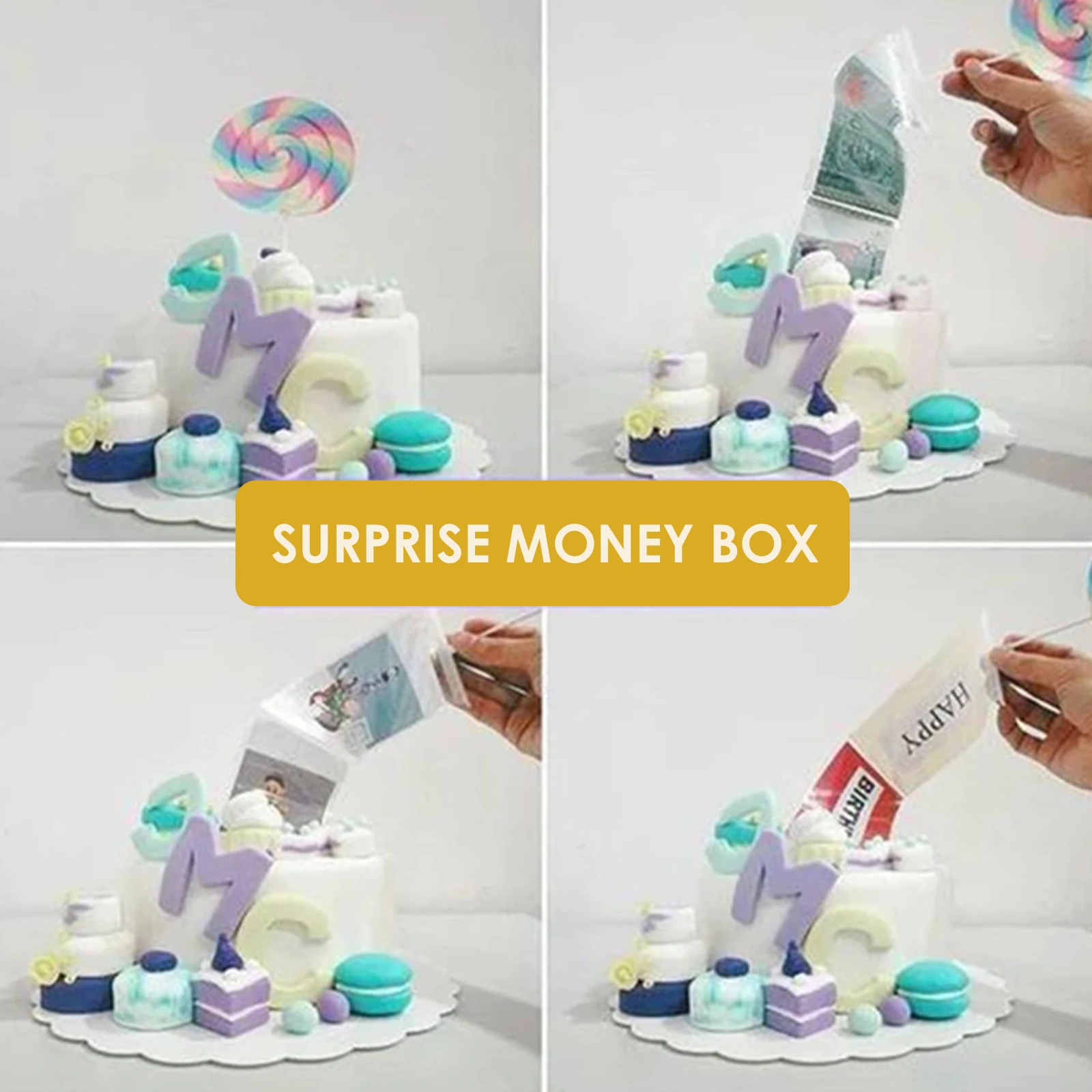 

Cake Tools Screct Cake Box Sugarcraft Fondant Decorating Cake Tools Baking Accessories Decorating Moule Silicone Patisserie