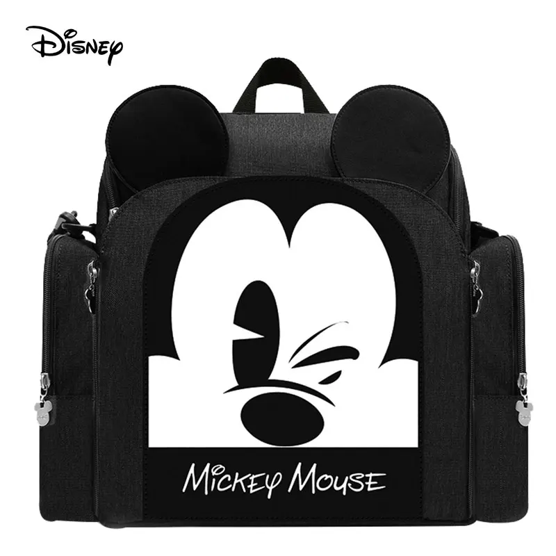 Сумка для подгузников disney, рюкзак, детские сумки для мам, мокрая сумка, модный органайзер для подгузников для мам и мам, сумка на стул с Микки и Минни - Цвет: BB0086