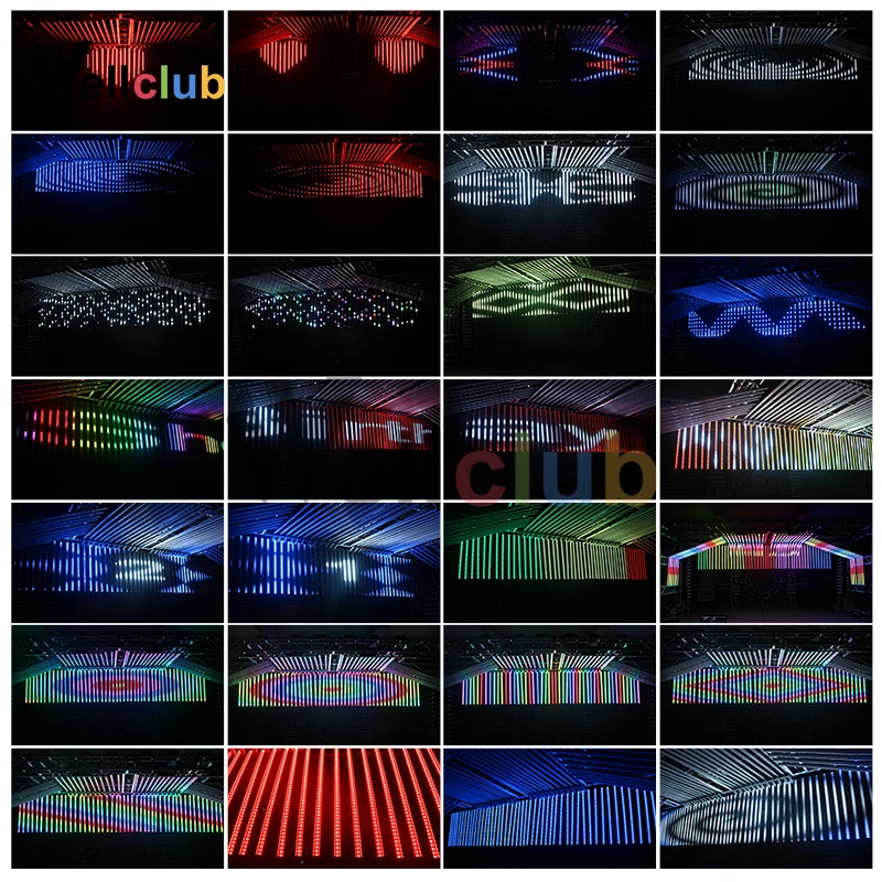 3 2шт с 2шт контрольный Лер и чехол RGB светодиодная Пиксельная трубка настенная шайба Dmx бар светильник индивидуальный контроль сценический светильник Dj Бар светильник