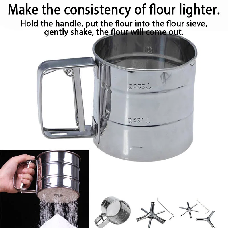 Сито для муки из нержавеющей стали | Дом и сад