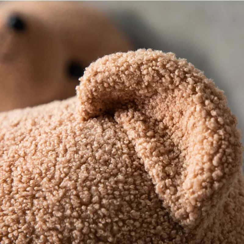 Модная плюшевая кукла в виде медведя с разделенной головой 50x30 см модная Кукла