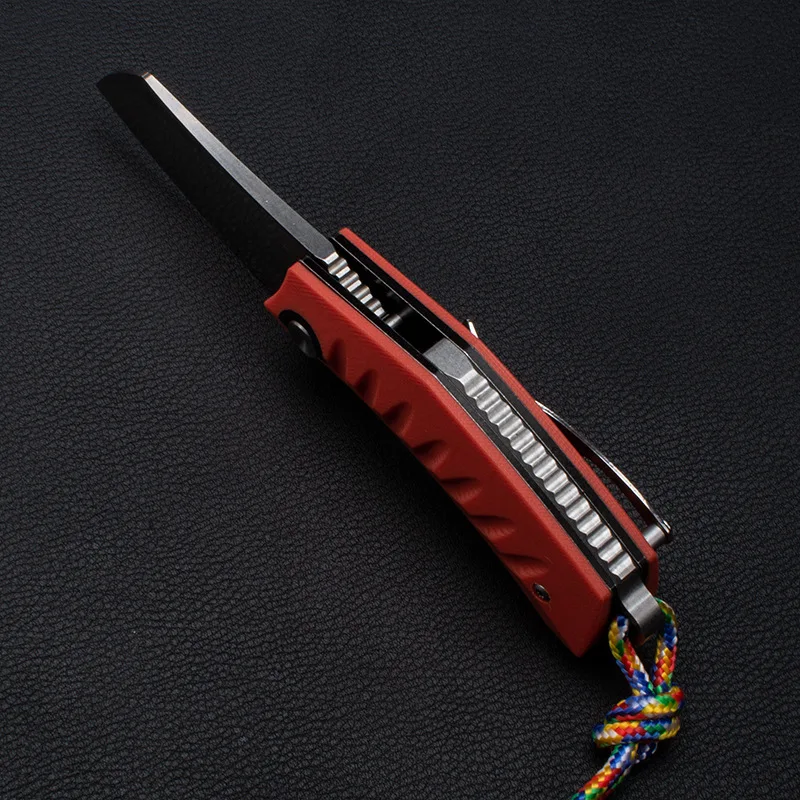Универсальный мини карманный складной нож D2 лезвие G10 Ручка походные охотничьи