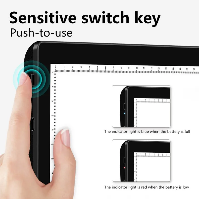 Портативный Магнитный A4 светильник световой короб Отслеживание Светильник