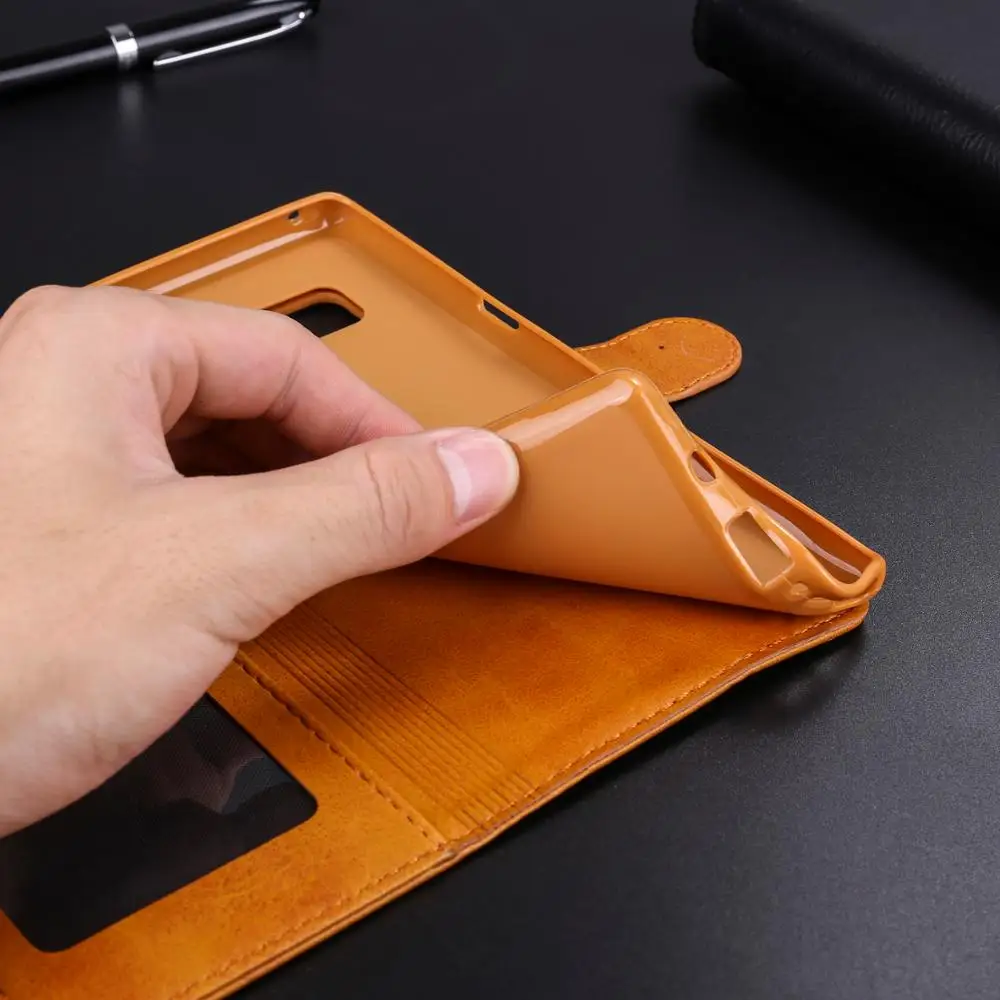 Чехол для samsung Galaxy Note 10 Plus роскошный с магнитной застежкой кожа + Мягкий ТПУ чехол