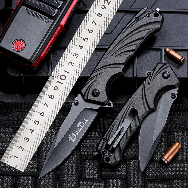 Новинка 2021 бесплатная доставка стальной тактический складной нож D2 для