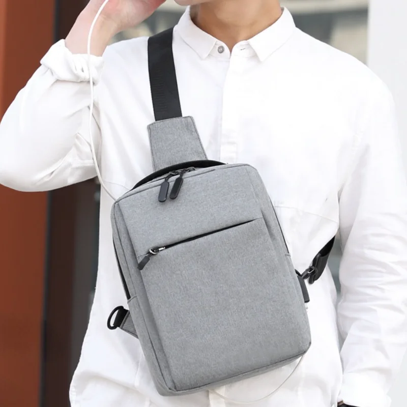 Fashion Boys Girls Shoulder Bag Children Minimalism Chest Bags Kids Handbag for Travel Large Capacity Multi-function