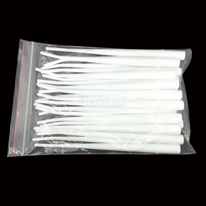 25 шт./пакет стоматологический слюнявчик наконечники эжектора 1/4 дюйма 1/8