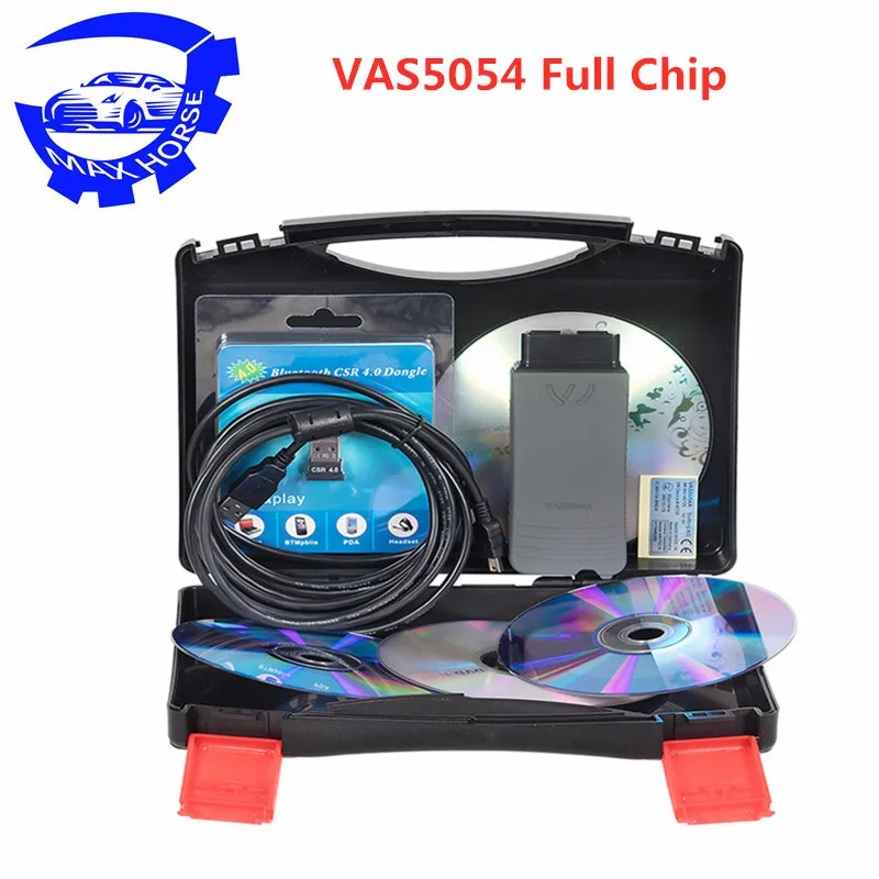 Лучший OKI VAS 5054A ODIS V5.1.3 Keygen Bluetooth AMB2300 6154 WIFI VAS5054A полный чип VAS5054 UDS для VAG