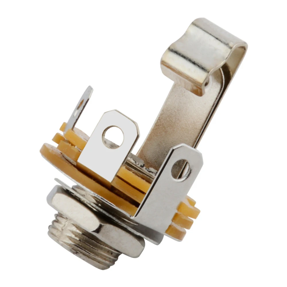 jack buchse für elektrische gitarre 10 stücke 635mm 14 zoll löten mono ts panel chassis montieren audio buchse vernickelt free global