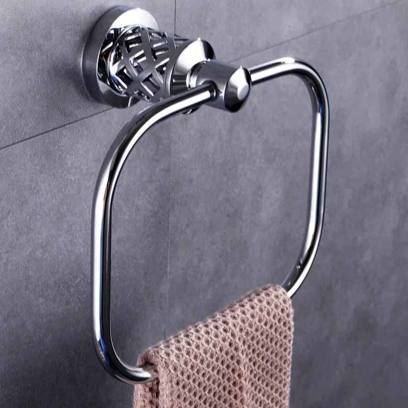 

Хромированные крючки для халата, вешалка для полотенец, кольцо для полотенец, держатель для бумаги, держатель для зубных щеток, аксессуары д...