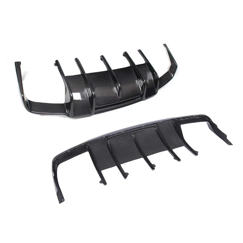 Rear Bumper Diffuser Carbon Fiber Fin for Mercedes Benz CLS W218 R Style 2012-2018 Car Lip | Автомобили и мотоциклы