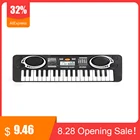 Цифровая Музыкальная электронная клавиатура 37 клавиш, электрическое пианино, подарок для детей, вилка европейского стандарта