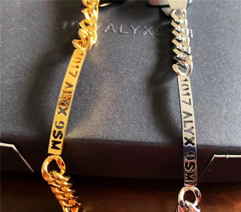 Браслет на застежке для мужчин и женщин цепочка из нержавеющей стали с ажурными