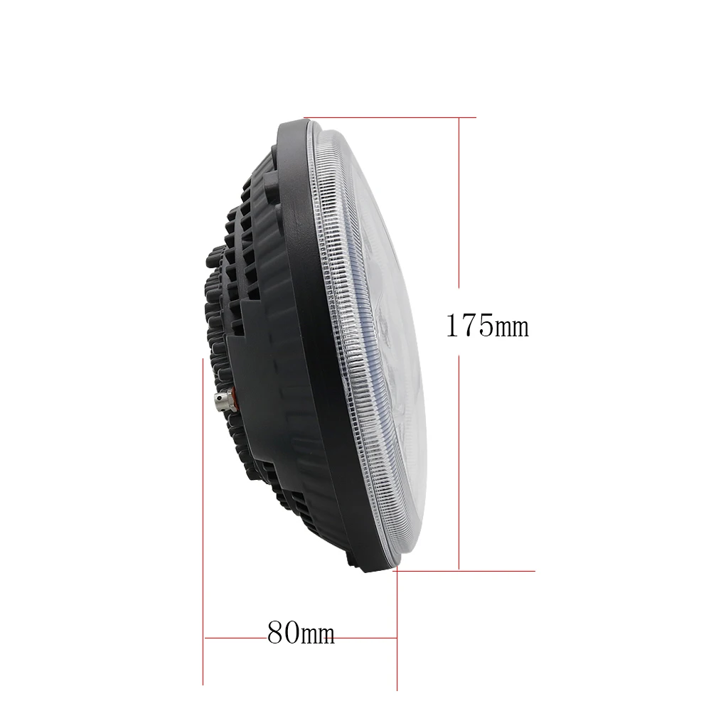 Новый 7 "дюймовый белый синий Halo Фары Hi/Lo луч ForTouring ультра классический Electra Street