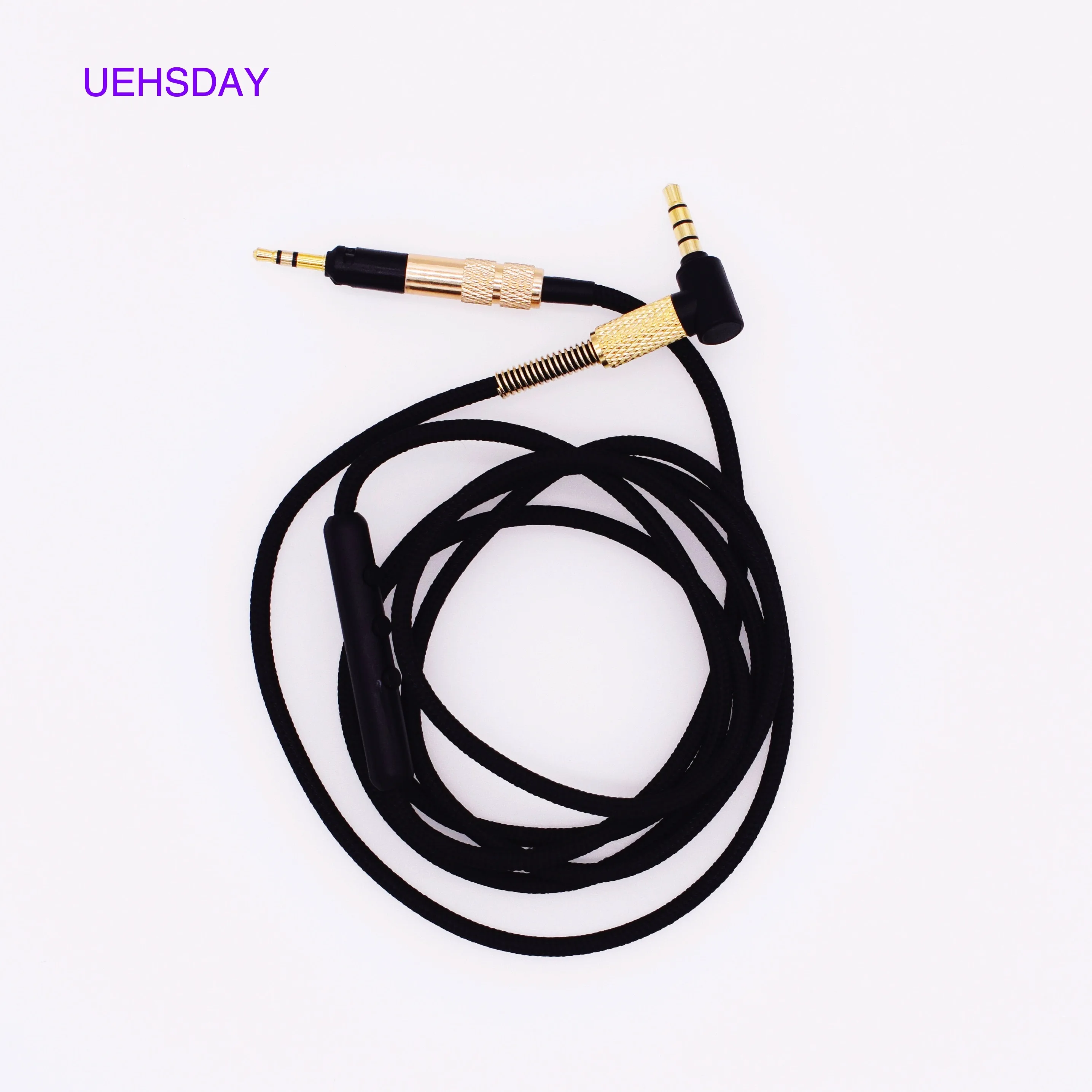 Сменный аудиокабель плетеный провод контролируемый вызов кабель для наушников