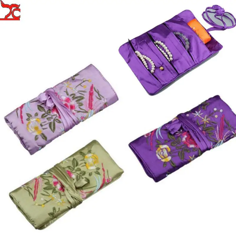 Дорожная шелковая ткань рулон для обертывания ювелирных изделий в восточном