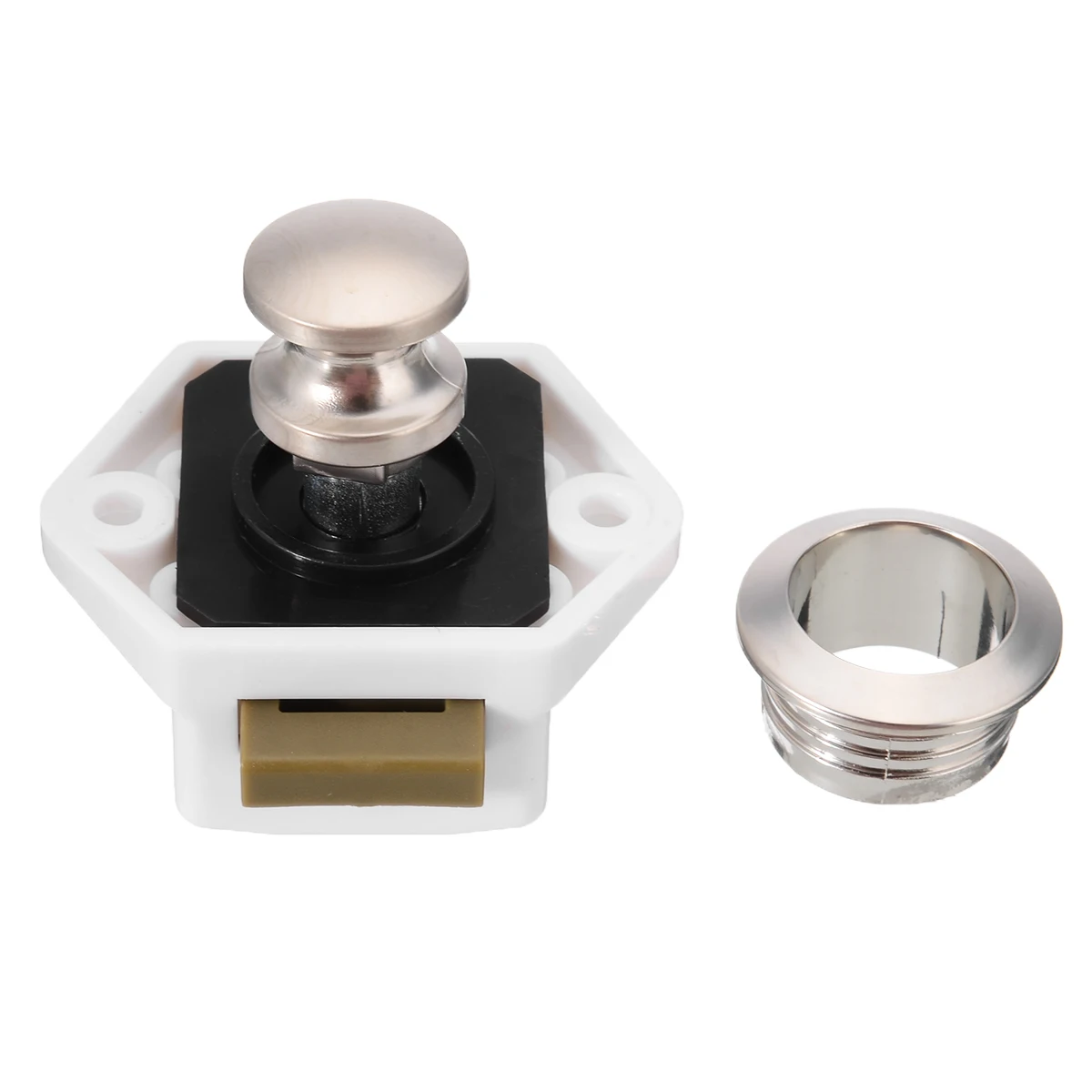 Дверная ручка блокировка кнопка ящика дверная для шкафа дома на колесах