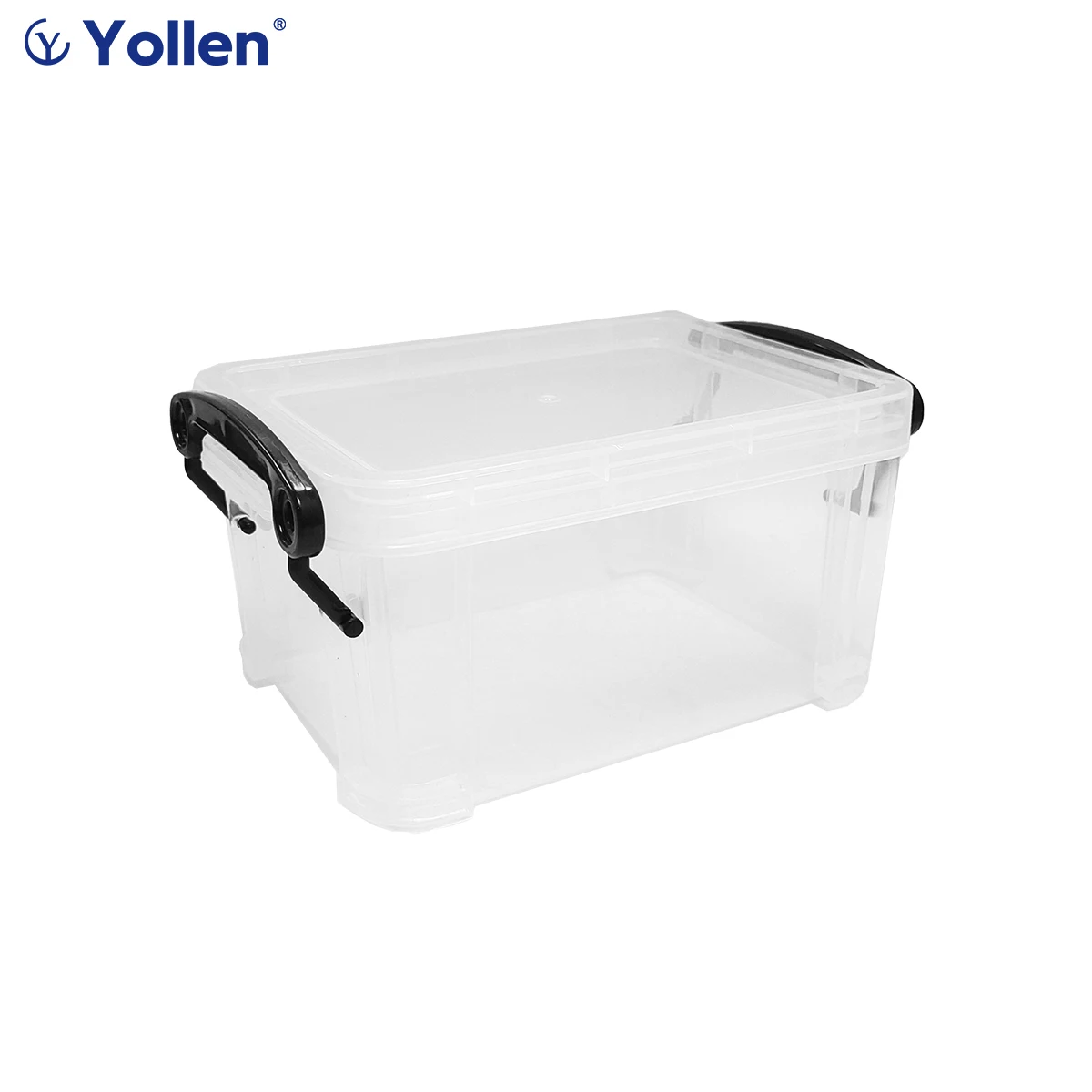 

【Storage box】1L volume 140*77*100mm transparency storage basket lucency with handle and cover