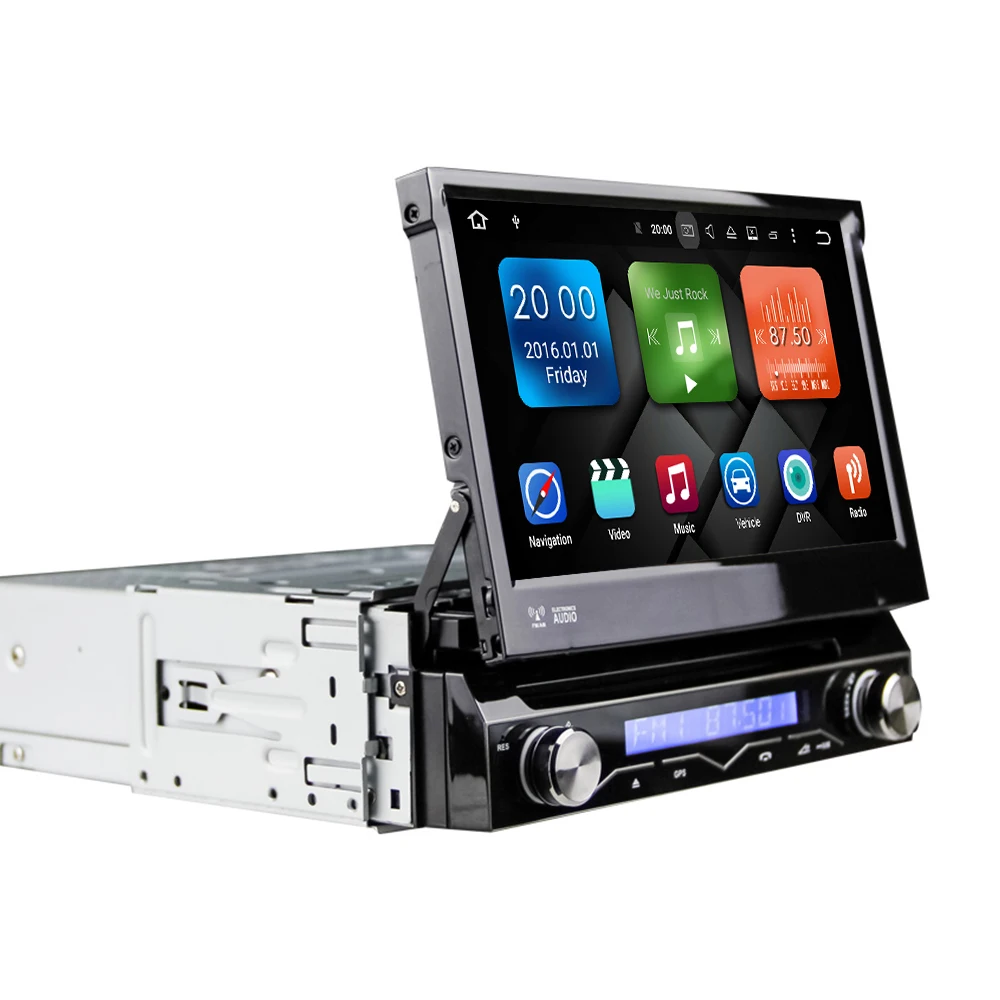 Автомагнитола 1 Din универсальный Мультимедийный проигрыватель с сенсорным