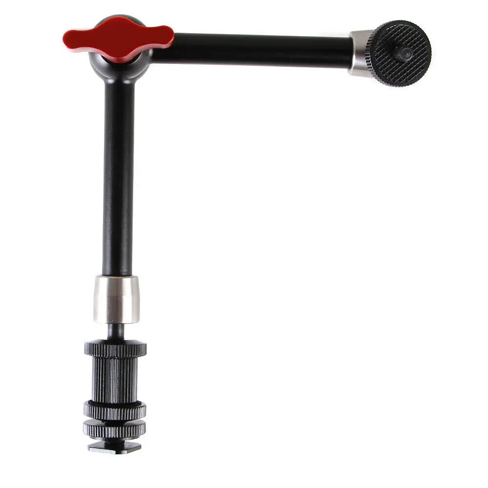 11‘’ Sainless Steel Articulating Magic Extension Arm for Camera LED Monitor Cage Mic Light | Электроника