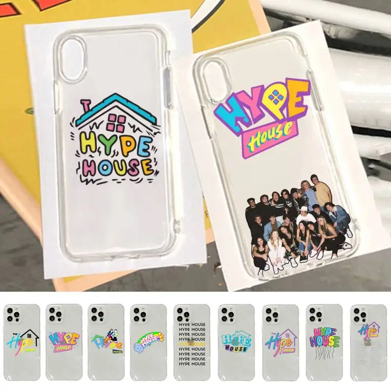 

The Hype House Phone Case for iPhone 11 12 13 mini pro XS MAX 8 7 6 6S Plus X 5S SE 2020 XR case