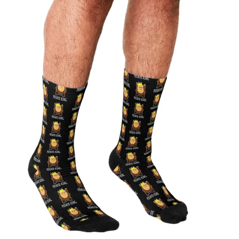 

Funny Socks Men harajuku aco Bell Logo Printed Happy hip hop Men Socks Novelty Skateboard Crew Casual Crazy Socks