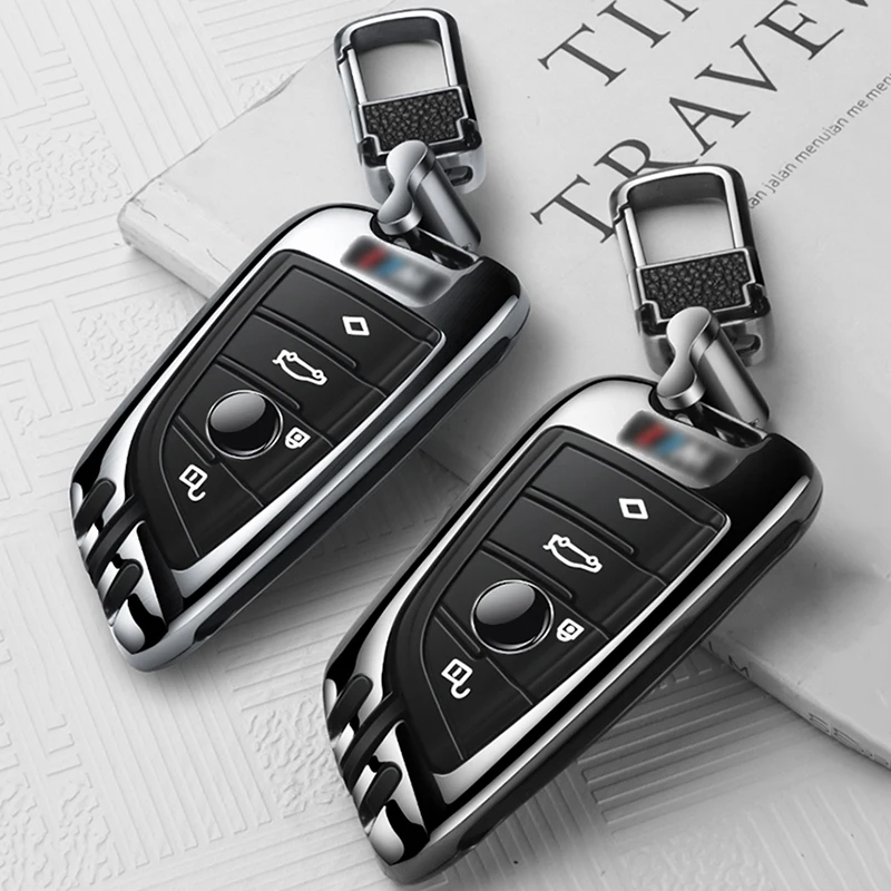 

Car Remote Key Cover Case Key Shell For BMW F16 F15 G11G12 F85 F86 G32 G20 F46 F45 E53 E70 E39 F10 F30 F20 G05 G30 Car Styling