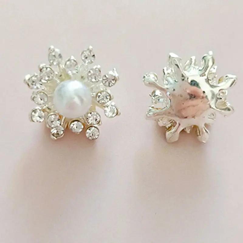 Шпилька для волос с искусственным жемчугом 10 шт./компл. 17 мм | Аксессуары одежды