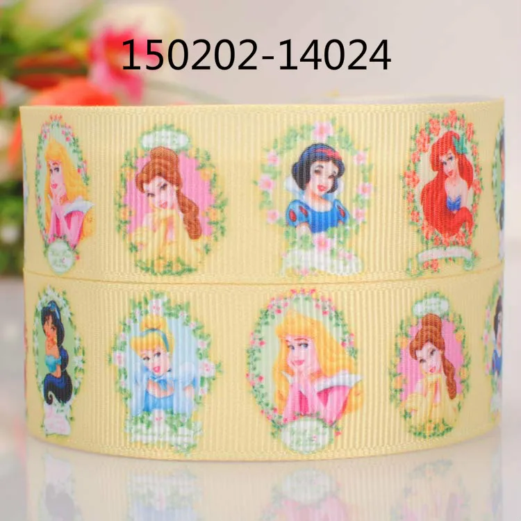 5 ярдов 1 &quot(25 мм) Милая принцесса корсажная лента с рисунком DIY ручной работы hairbow