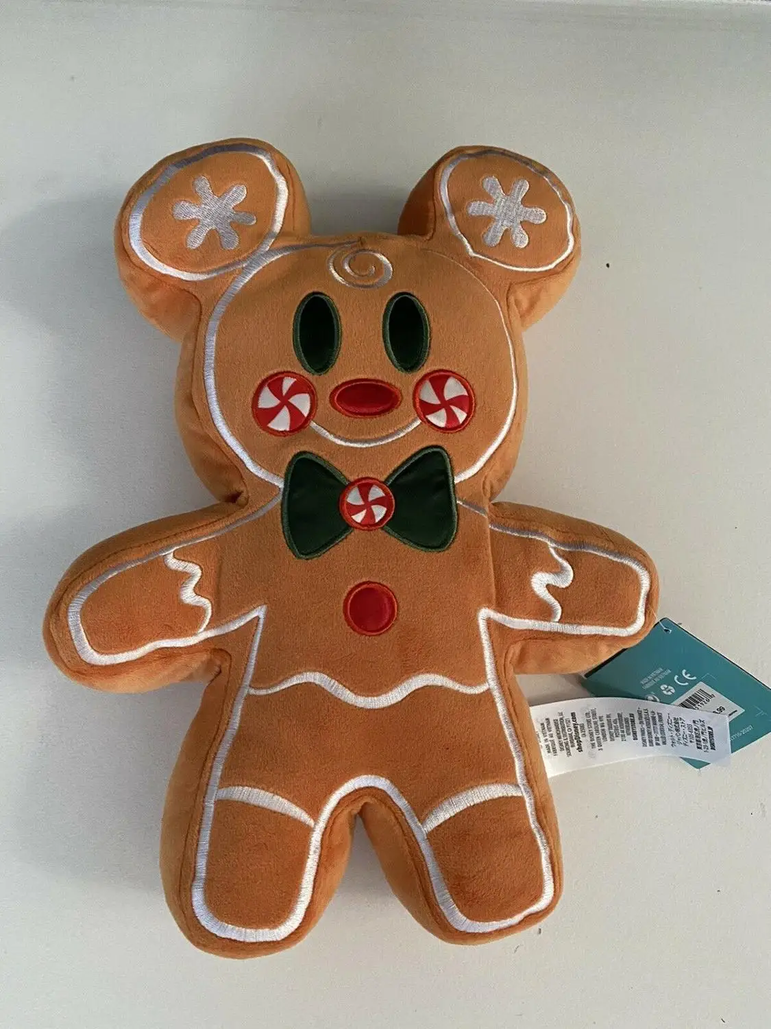 

Disney MICKEY MOUSE Gingerbread 30cm Scented Plush Holiday Christmas 2020 NEW